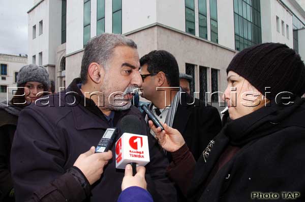 Audition de Zied El Hani par le juge d'instruction
