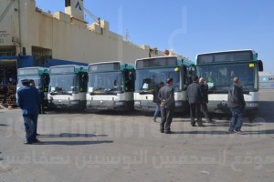 صفاقس : وصول 98 حافلة فرنسية مستعملة للشركة الجهوية للنقل بصفاقس