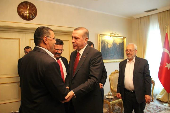 بالصور : راشد الغنوشي في ضيافة رئيس الوزراء التركي رجب طيب أردوغان