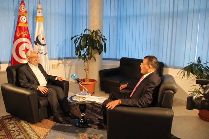 الغنوشي لقناة ليبيا العاصمة: مستعد للعب دور الوسيط بين الفرقاء الليبين