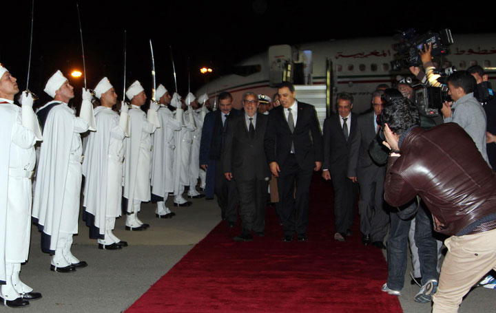 Tunisie-Maroc Arrivée de Mehdi Jomaa à Casablanca pour une visite officielle de deux jours