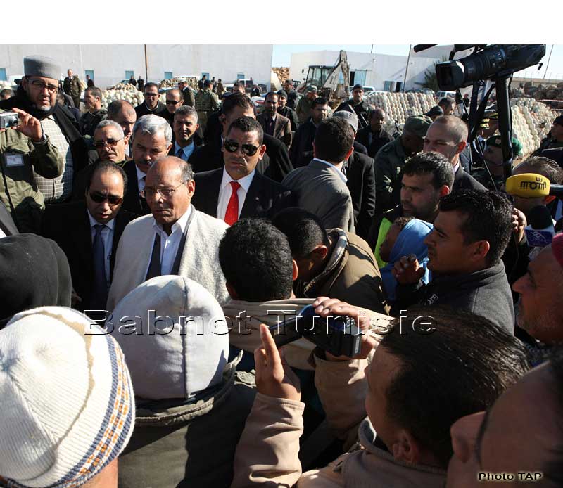 رئيس الجمهورية يتفقد المراكز الحدودية المتقدمة