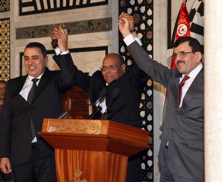 سيغما كونساي: مهدي جمعة يتقدم على المرزوقي والباجي قايد السبسي يتراجع