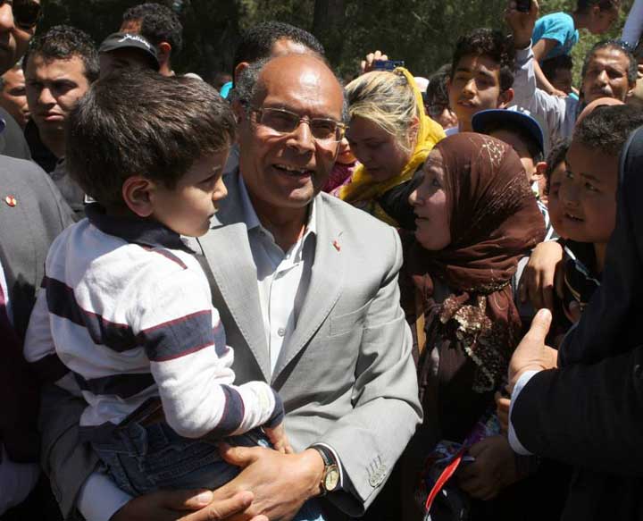 اطلاق الموقع الاكتروني 2014.Marzouki الخاص بالحملة الرئاسية للمرزوقي