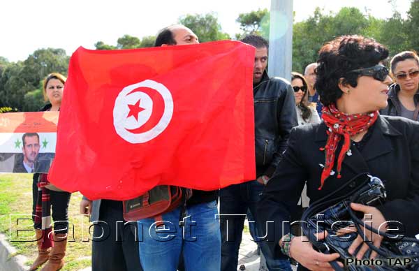أنصار حركة تمرد في وقفة احتجاجية ضد الاخوان