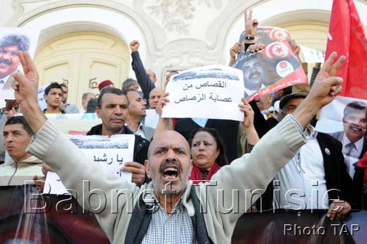 تصريحات بن غربية تنعش ذاكرة الجبهة الشعبية التى تُعلن تنظيم وقفة شكون قتل شكرى